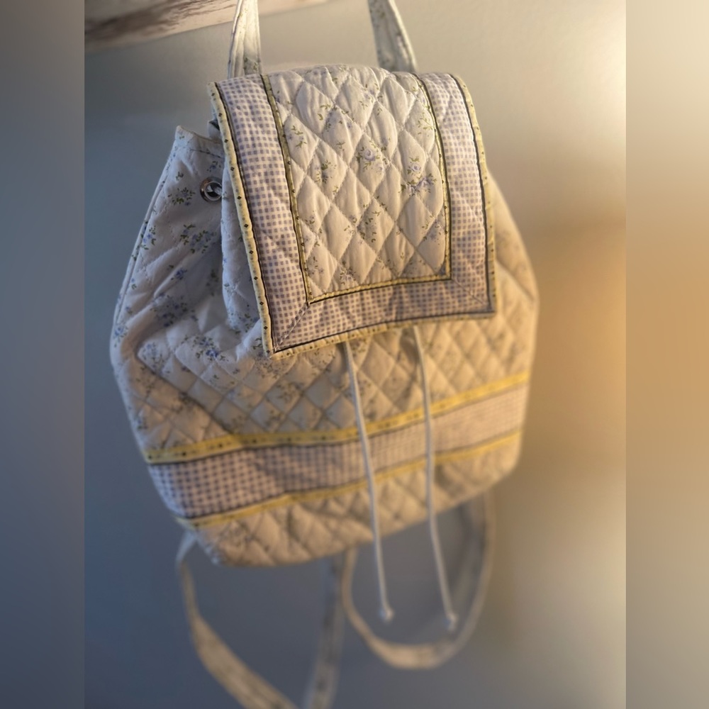 Mini Quilted Backpack - image 5